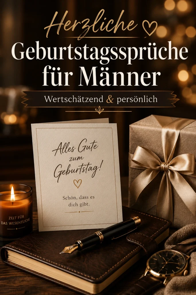 Alles Gute zum Geburtstag Mann