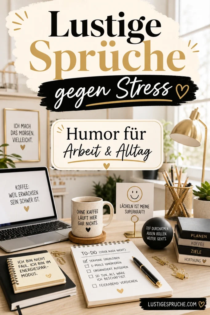 Lustige Sprüche zum Aufmuntern