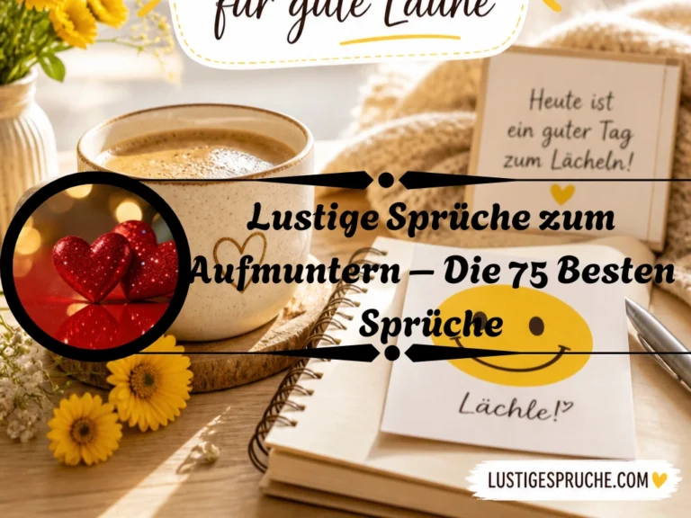 Lustige Sprüche zum Aufmuntern