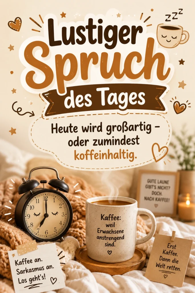 Spruch des Tages