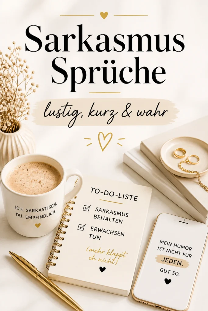 Sarkasmus Sprüche lustig kurz aber wahr
