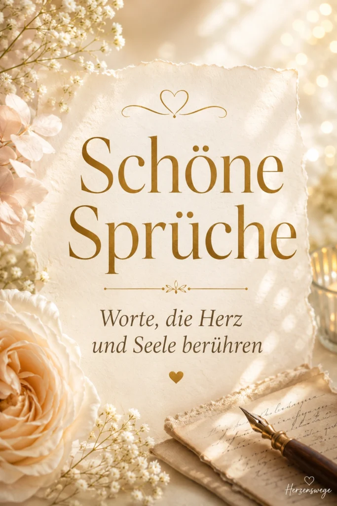 Schöne Sprüche