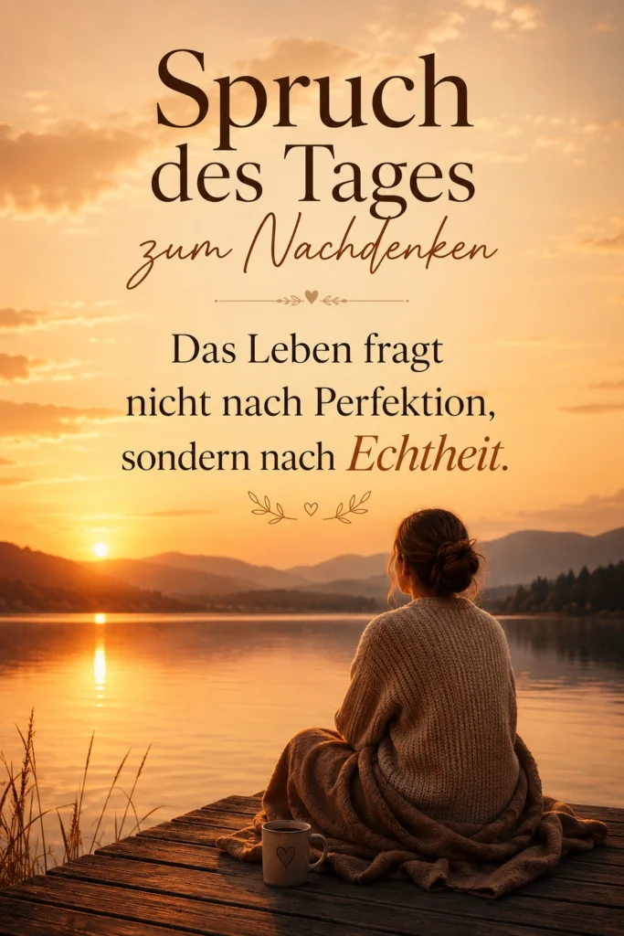 Spruch des Tages