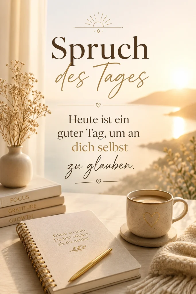 Spruch des Tages