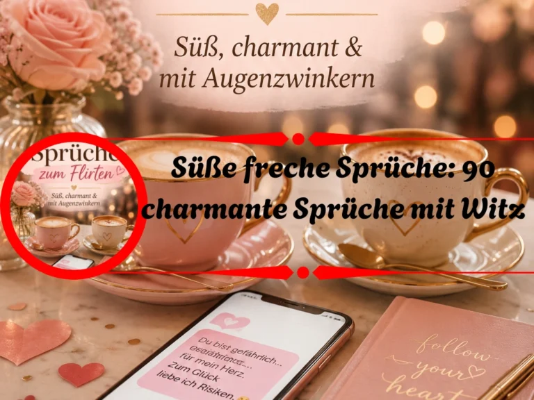 Süße freche Sprüche