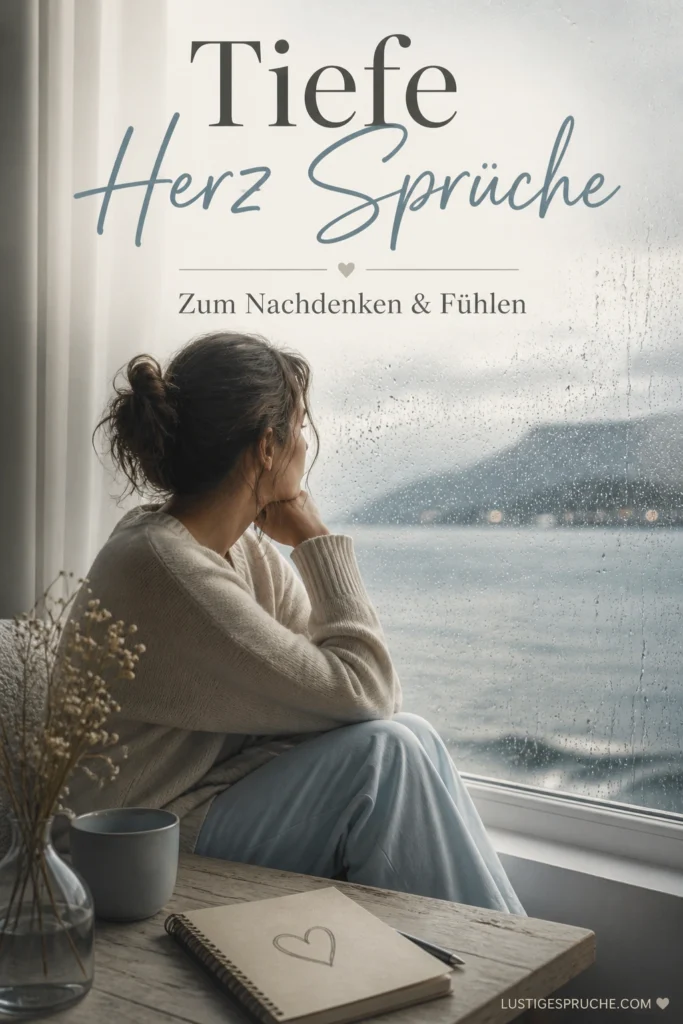 Herz Sprüche zum Nachdenken