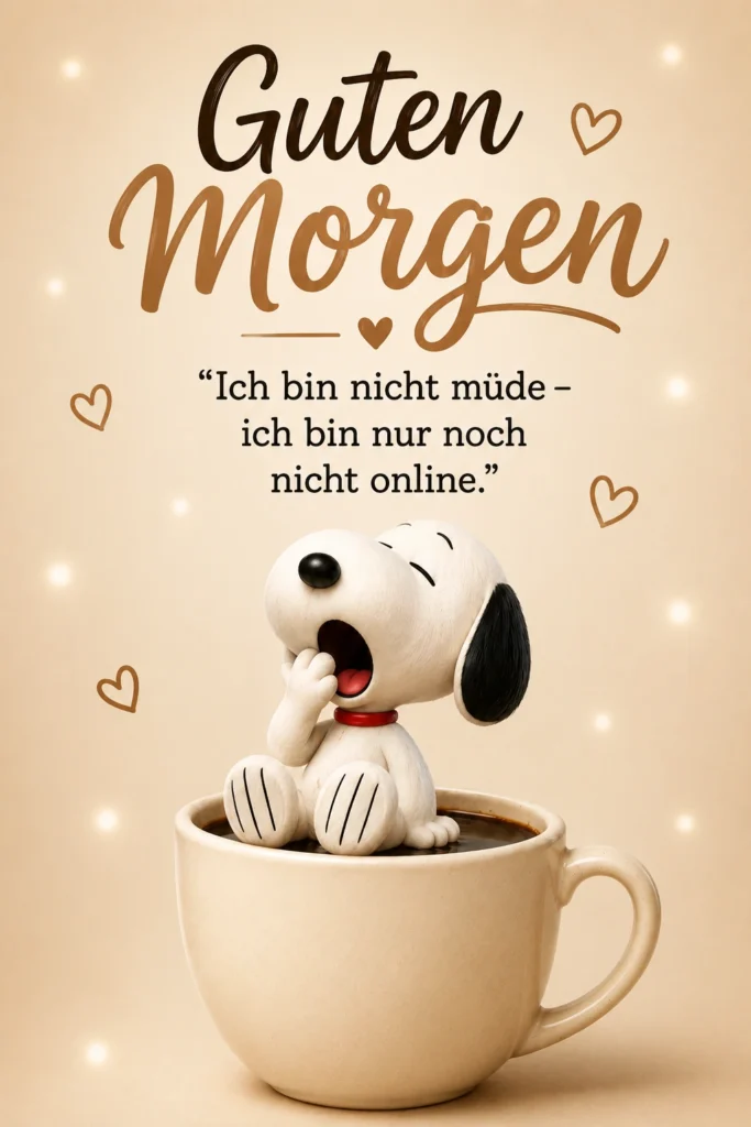 Guten Morgen Samstag