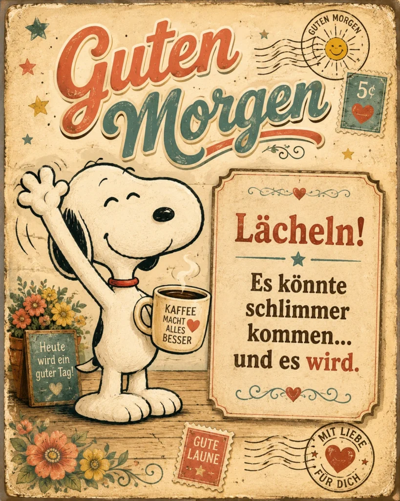 Guten Morgen Samstag