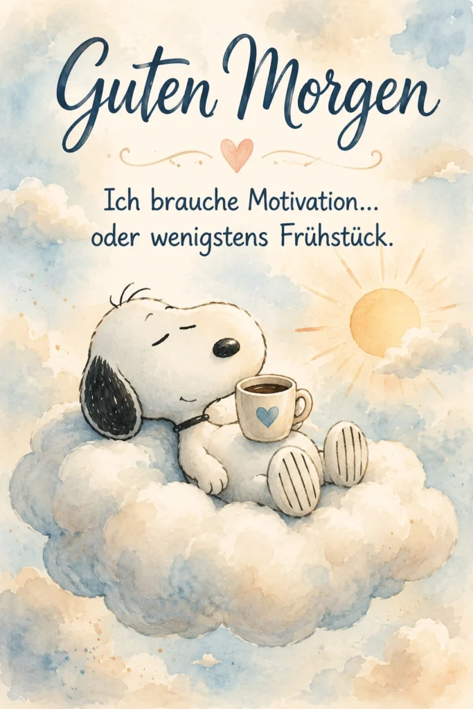 Guten Morgen Samstag