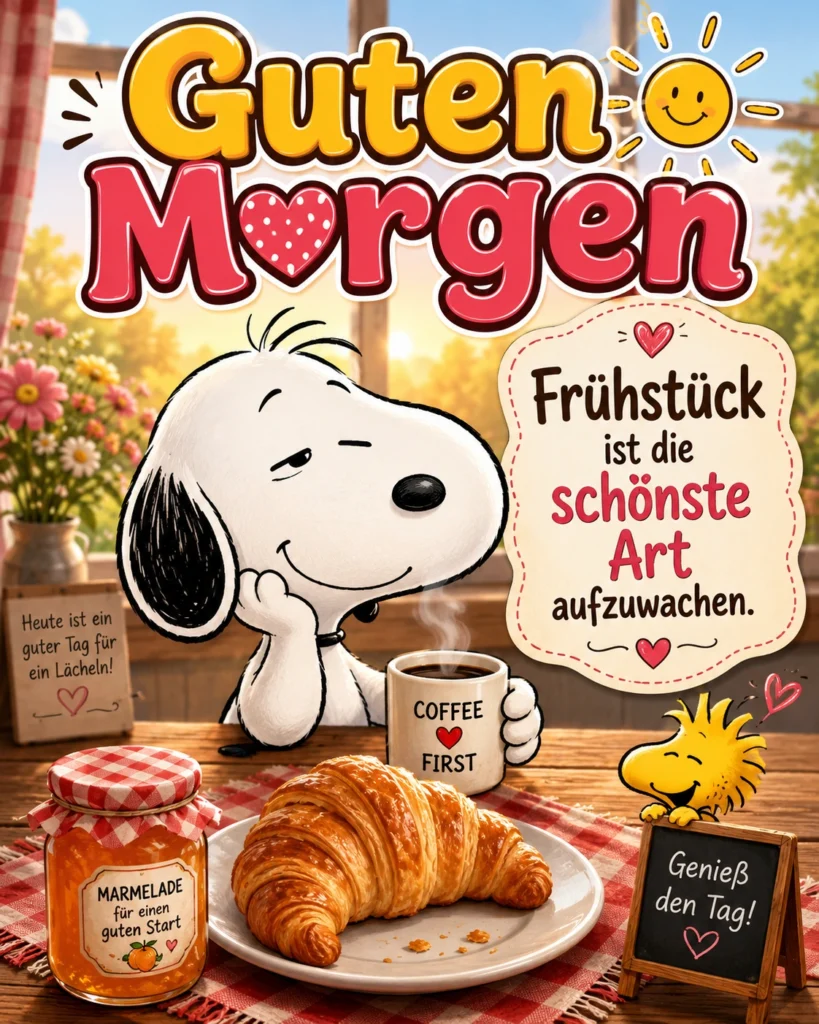 Guten Morgen Samstag