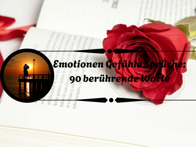 emotionen gefühle sprüche