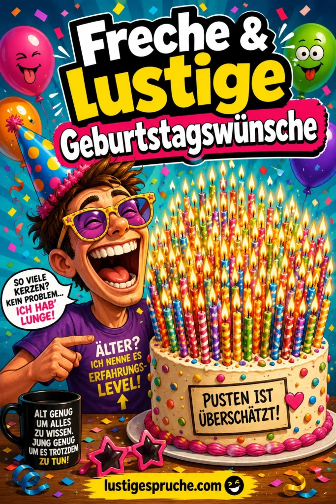 Lustige Geburtstagswünsche