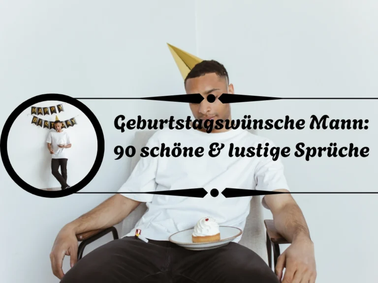 Geburtstagswünsche Mann