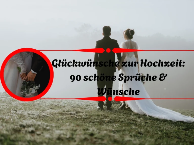 Glückwünsche zur Hochzeit