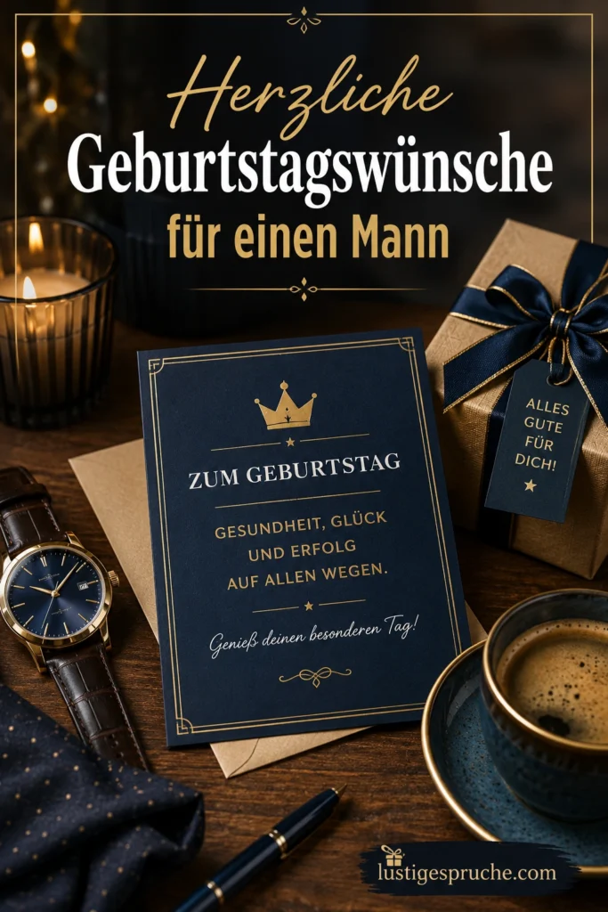 Geburtstagswünsche Mann