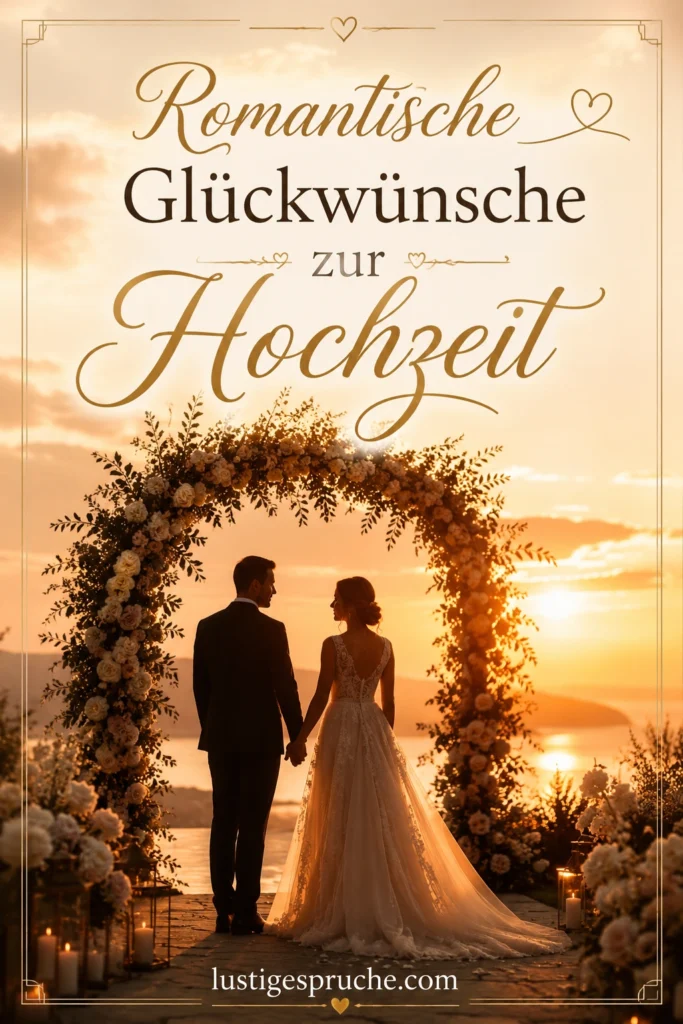 Glückwünsche zur Hochzeit