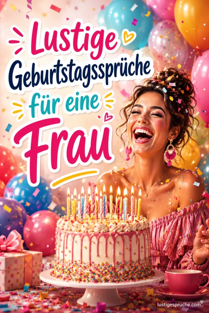 Geburtstagssprüche für eine Frau