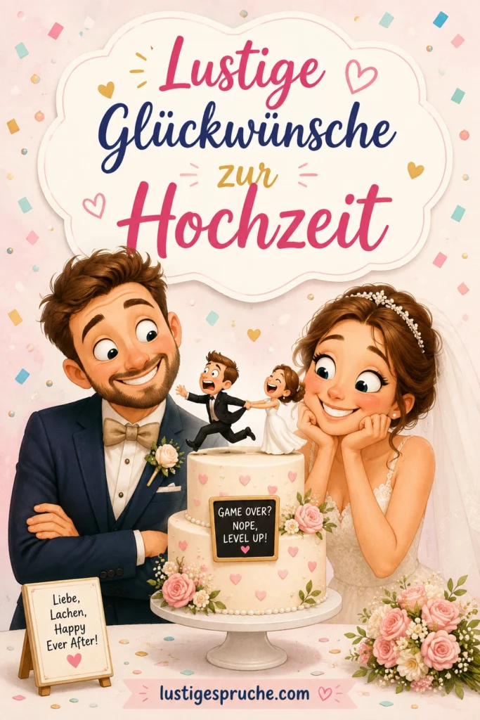 Glückwünsche zur Hochzeit
