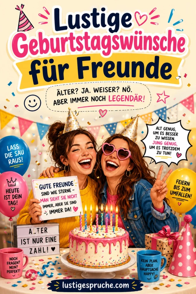 Lustige Geburtstagswünsche