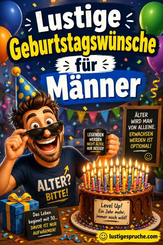 Geburtstagswünsche Mann