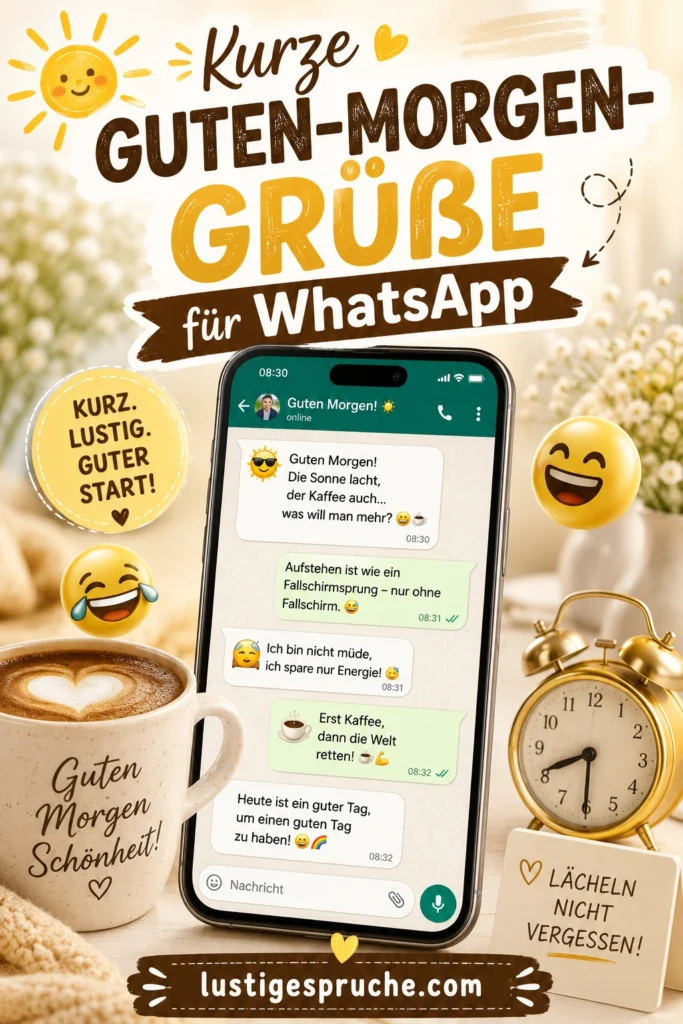 Lustige Guten-Morgen-Grüße