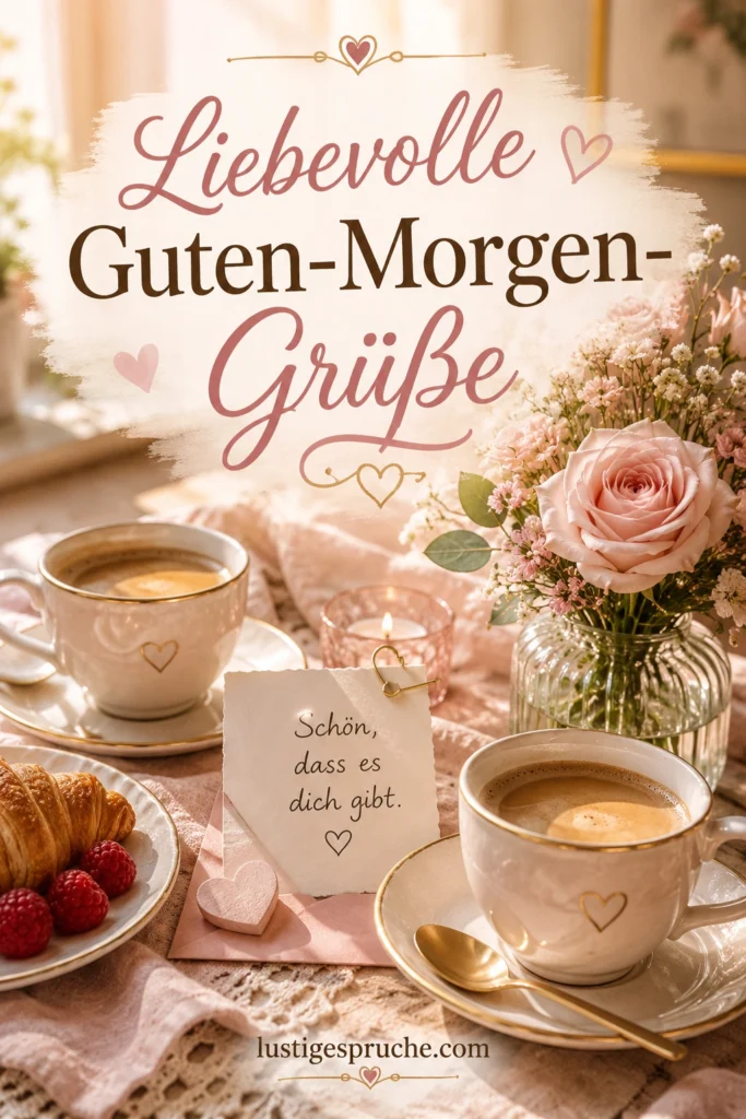 Besondere Guten-Morgen-Grüße