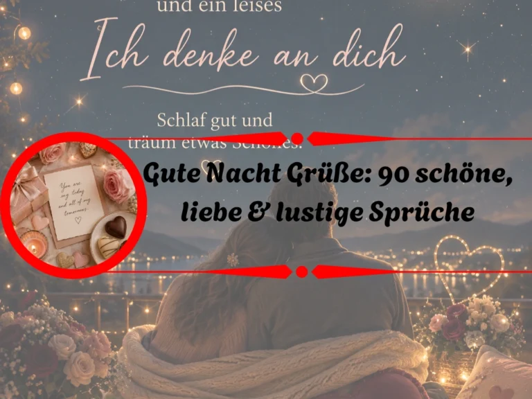 Gute Nacht Grüße