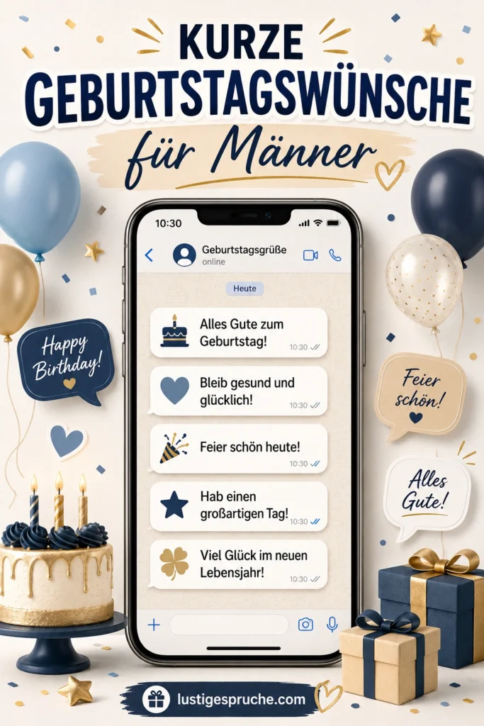 Geburtstagswünsche Männer