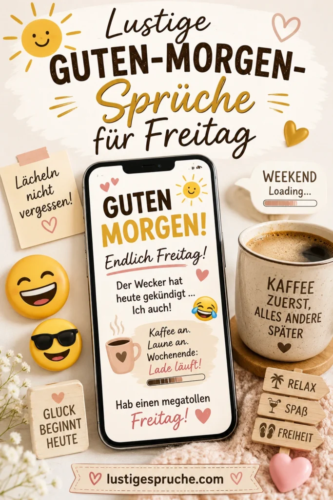 Witzig Guten Morgen Freitag Lustig