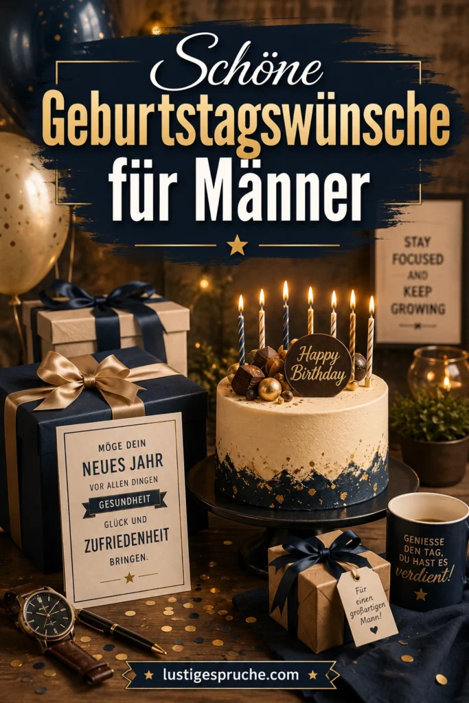 Geburtstagswünsche Männer