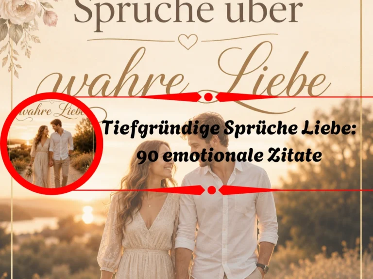 Tiefgründige Sprüche Liebe: 90 emotionale Zitate Tiefgründige Sprüche Liebe