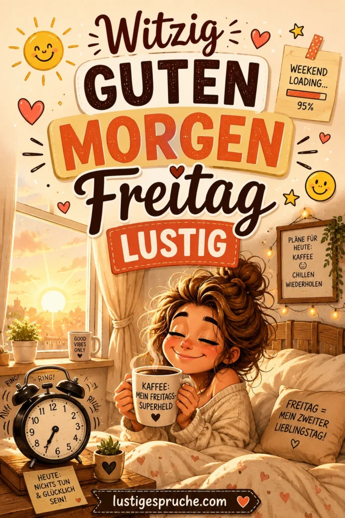 Witzig Guten Morgen Freitag Lustig