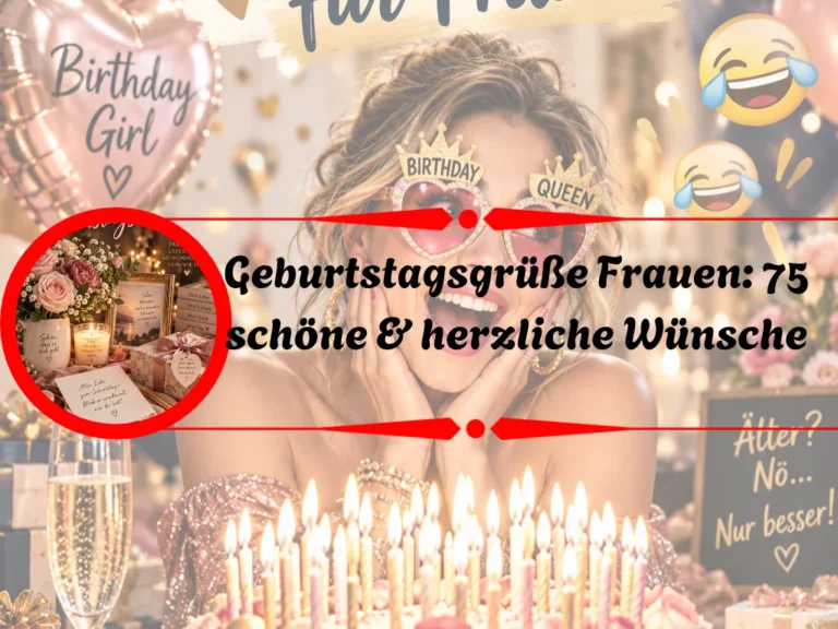 Geburtstagsgrüße Frauen