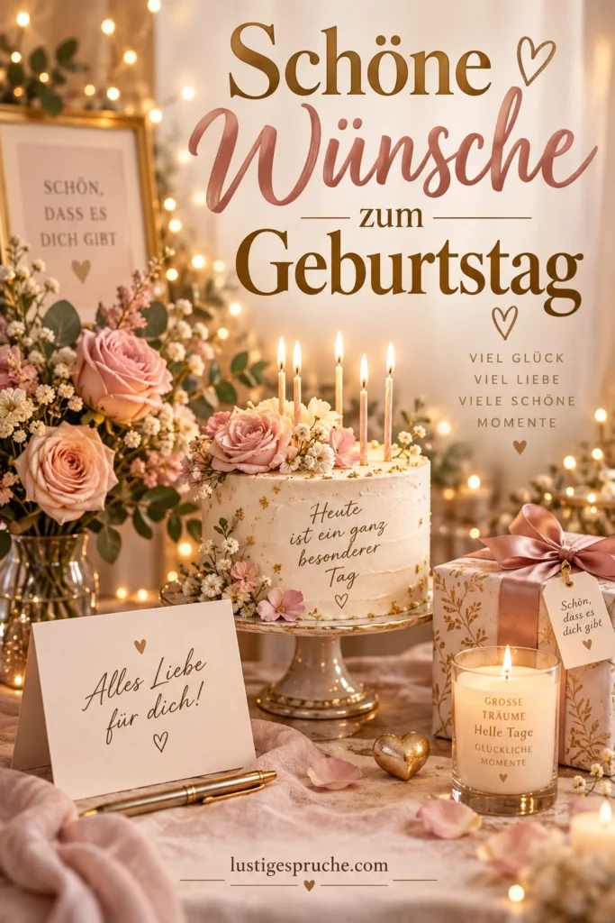 Wünsche zum Geburtstag