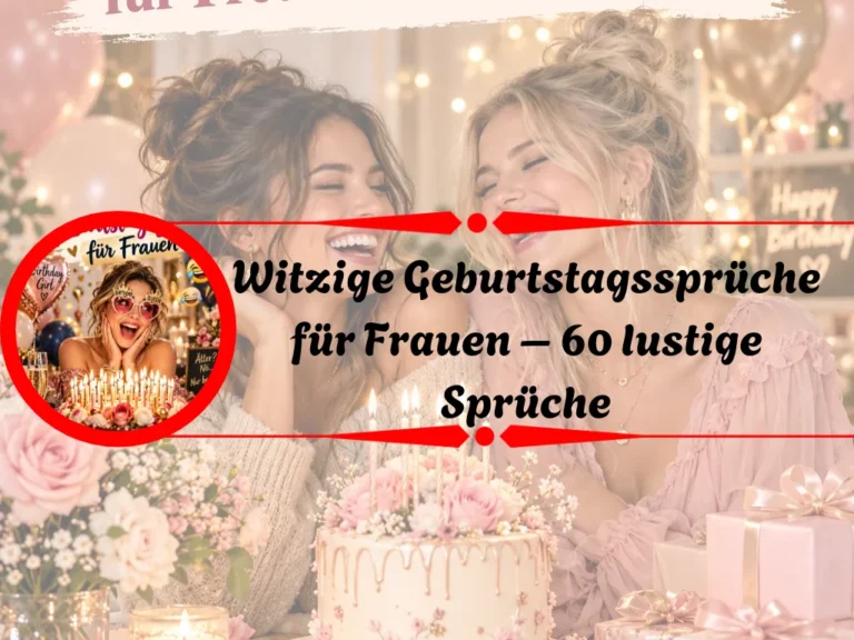 Witzige Geburtstagssprüche für Frauen – 60 lustige Sprüche Witzige Geburtstagssprüche für Frauen