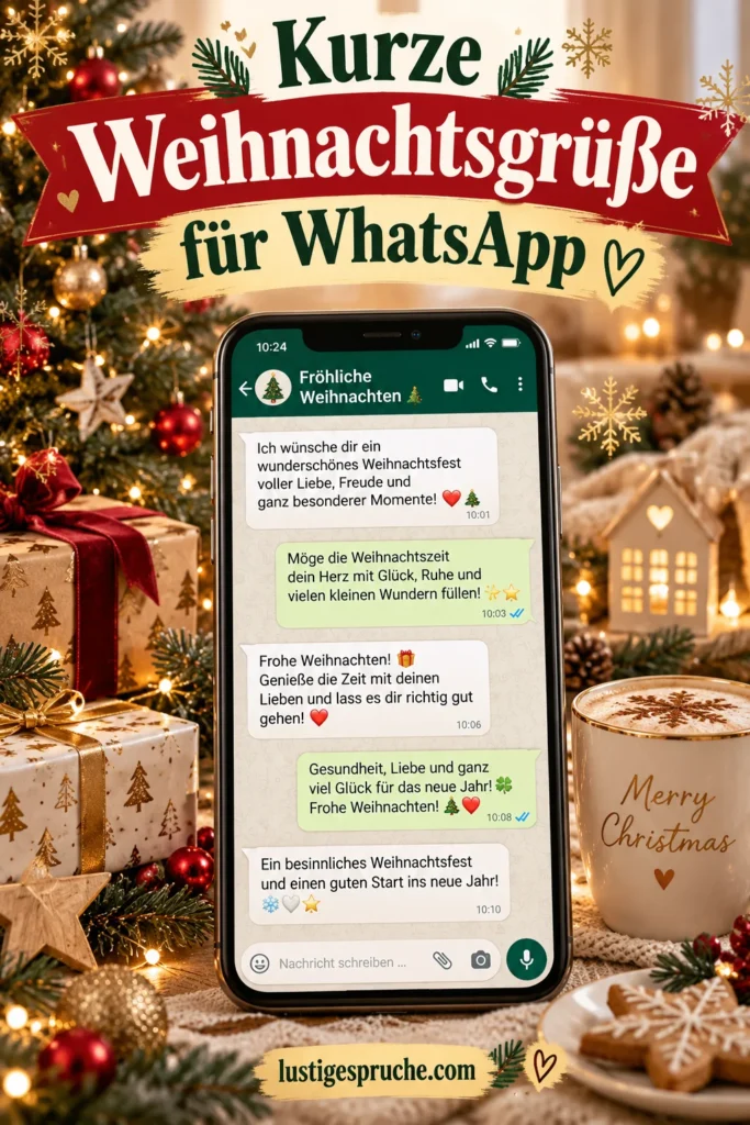 Weihnachtsgrüße WhatsApp