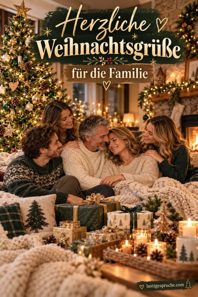Weihnachtsgrüße Familie