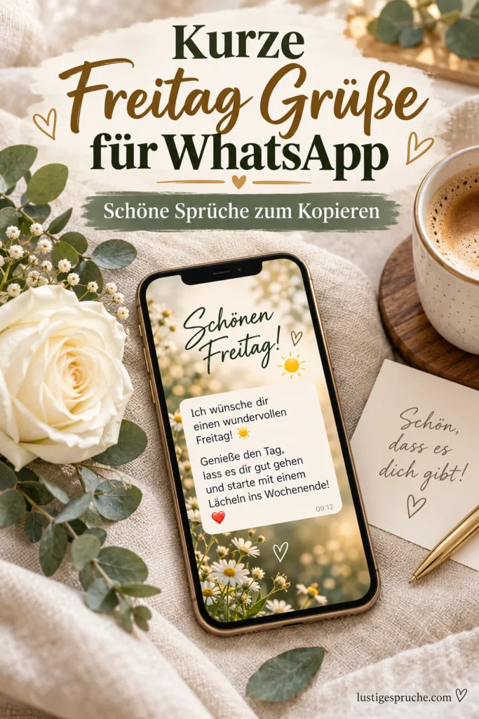 Freitag Grüße WhatsApp