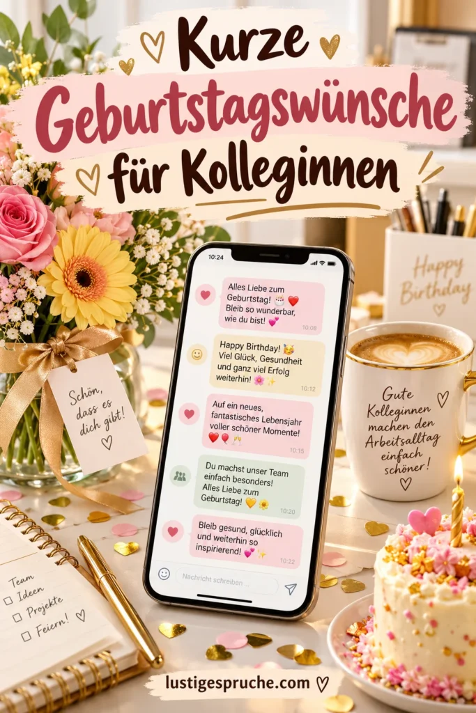 Geburtstagswünsche Kollegin
