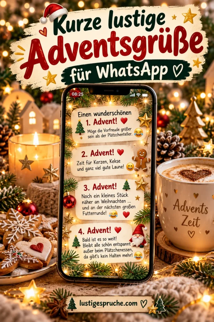 Lustige Adventsgrüße