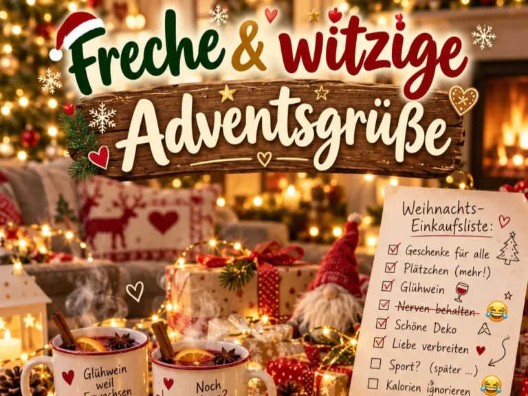 Lustige Adventsgrüße