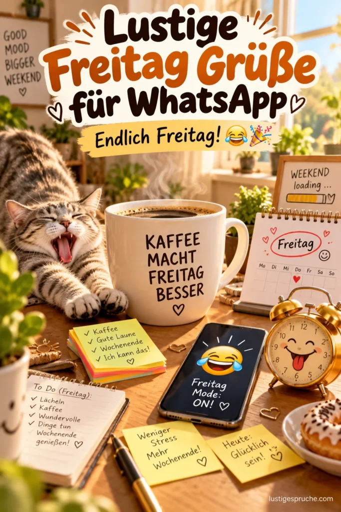 Freitag Grüße WhatsApp