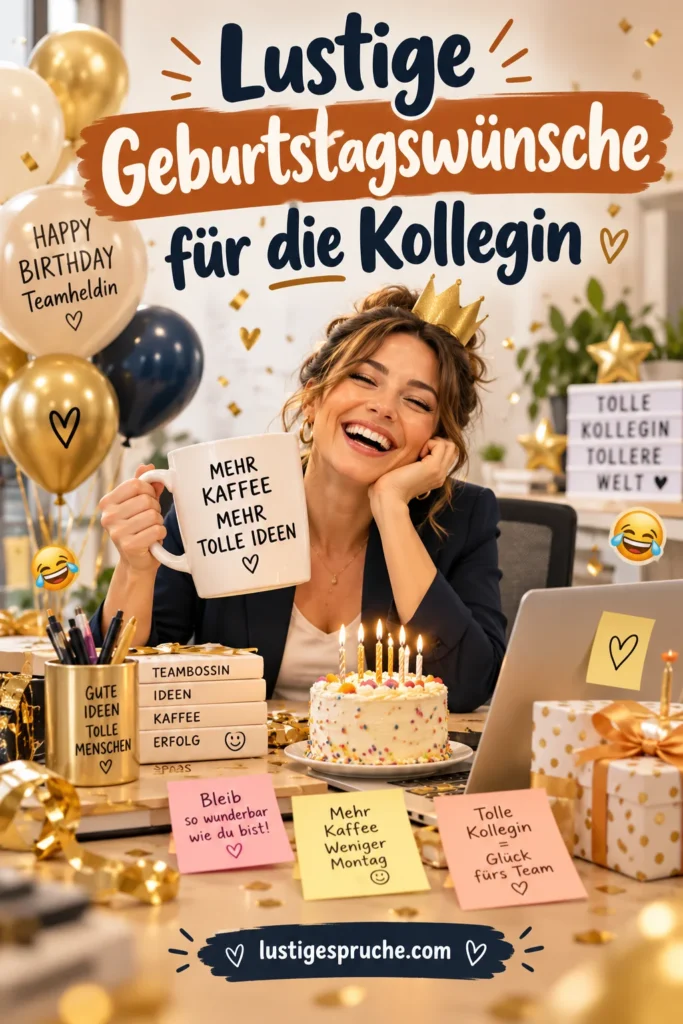 Geburtstagswünsche Kollegin